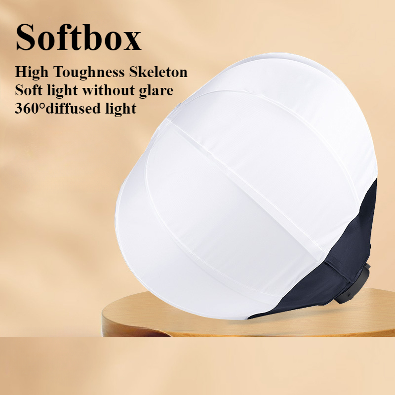 Globe Modifier Round - 65cm 55cm Globe Lantern Softbox Bowens