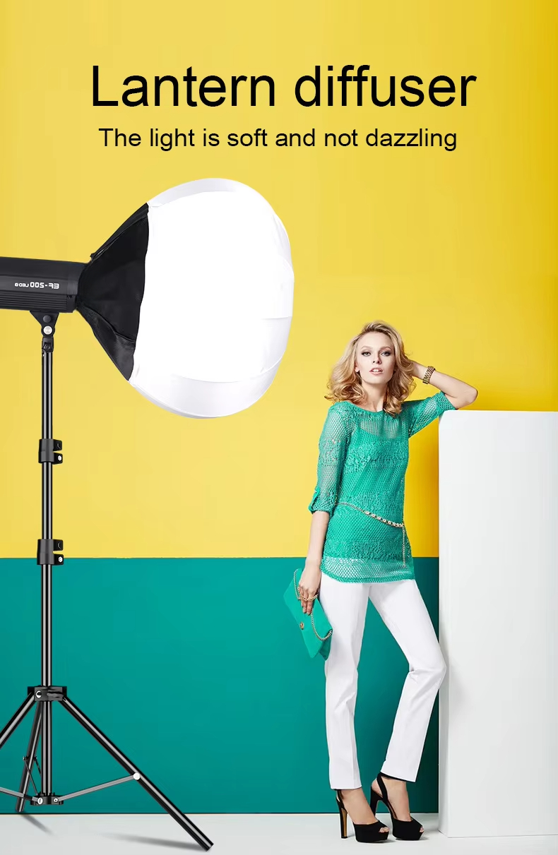 Globe Modifier Round - Globe Lantern Bowens Mount 35CM Softbox