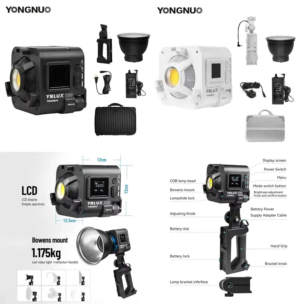 YONGNUO YNLUX100 100W 3200K-56 - Photography Lighting Studio review and price