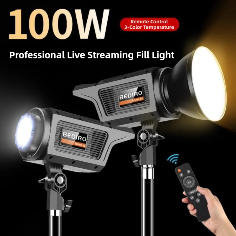 100W Studio Flash Light Bowens - Photography Lighting Angles review and price
