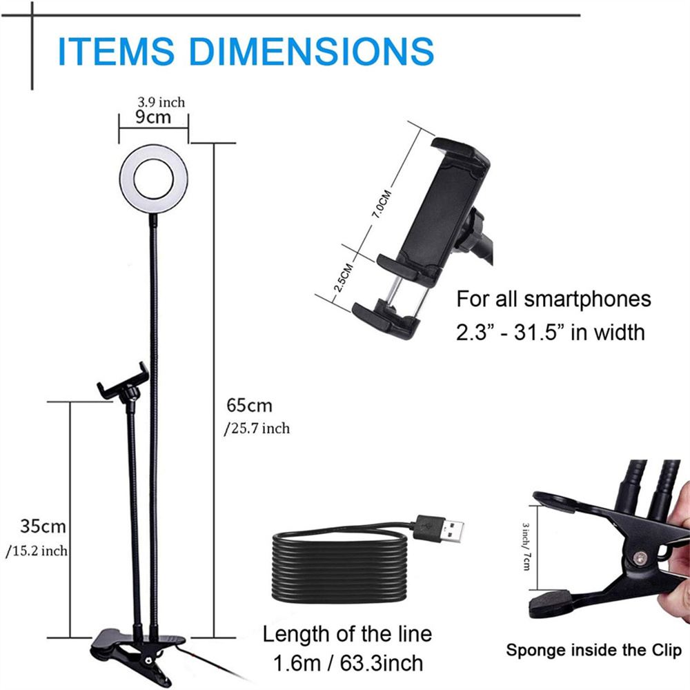 Universal Flexible Mobile Phon - Photography Lighting Set Up review and price