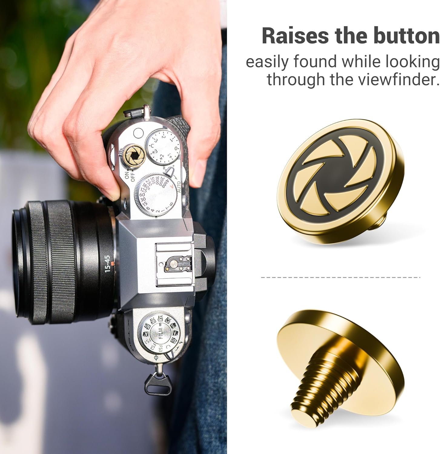 JJC Camera Shutter Button for  - Fujifilm Camera X-T30 Ii review and price