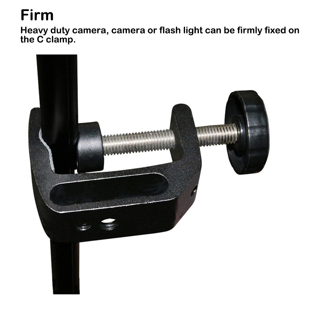 C- Shaped Clamp Aluminum Alloy - Photography Lighting Types review and price