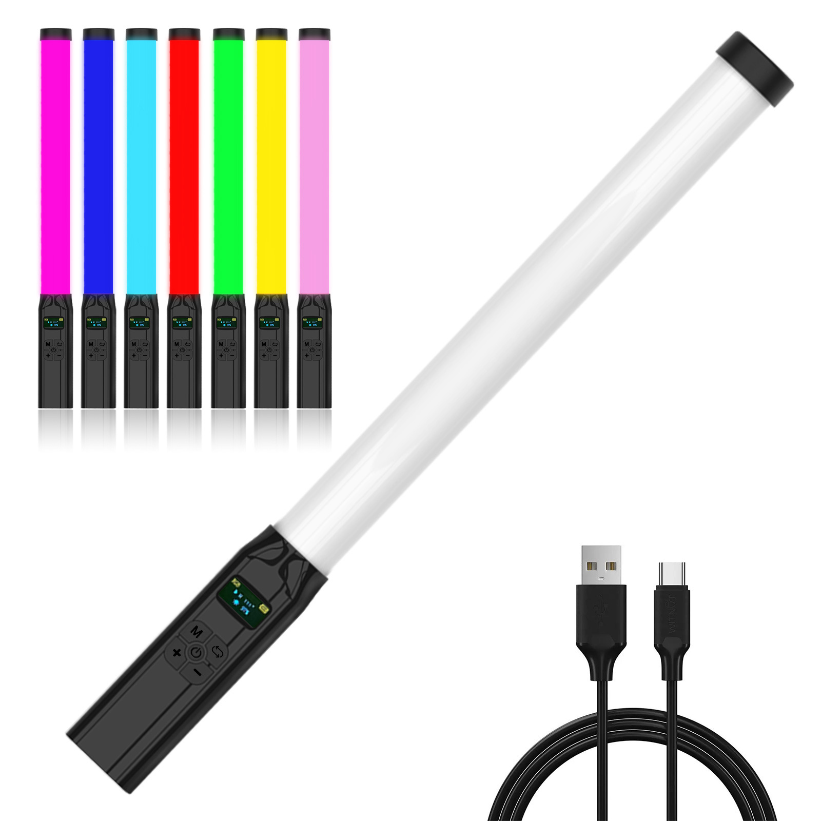 50CM RGB Stick Light Wand Ligh - Photography Lighting Types review and price