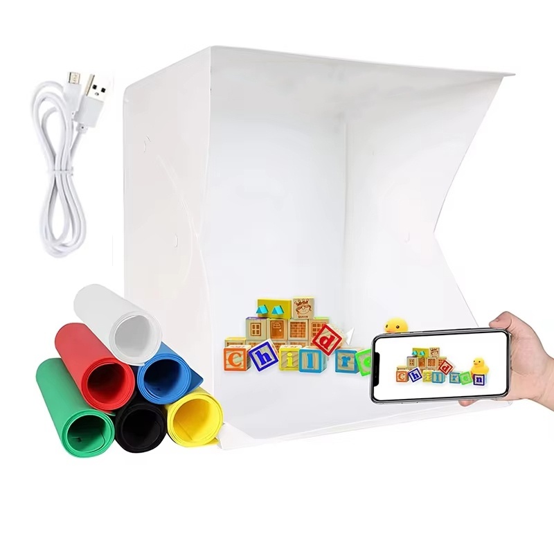Folding Lightbox Portable Phot - Photography Lighting Set Up review and price