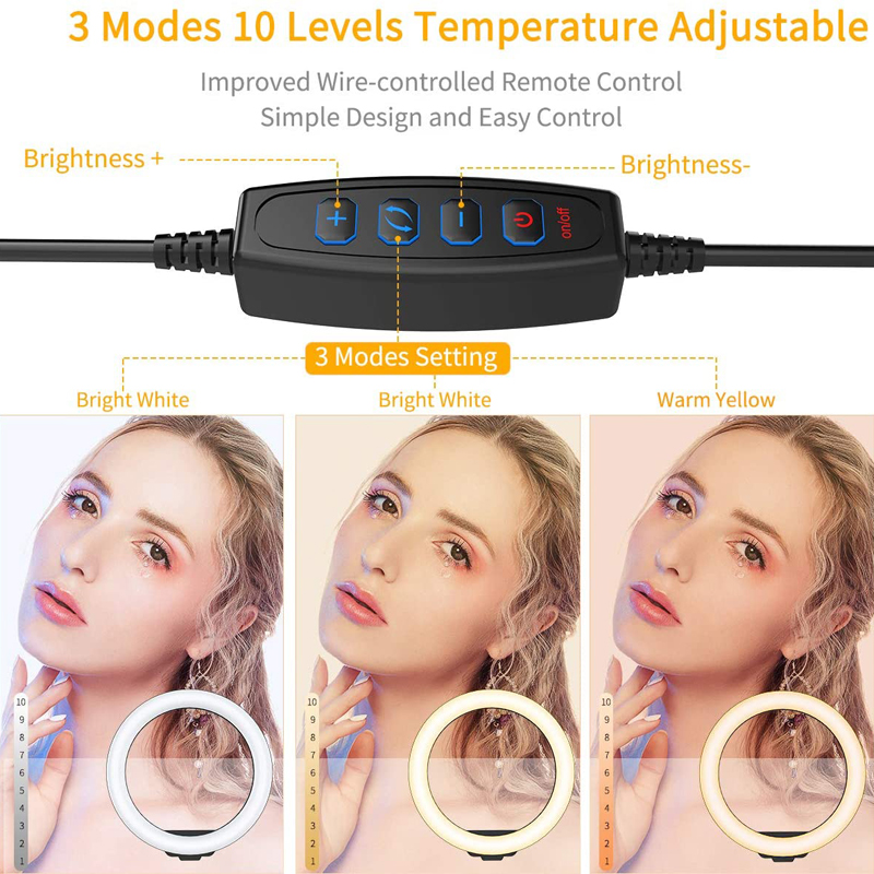 Video Light 16/26/33cm Selfie  - Photography Lighting Set Up review and price