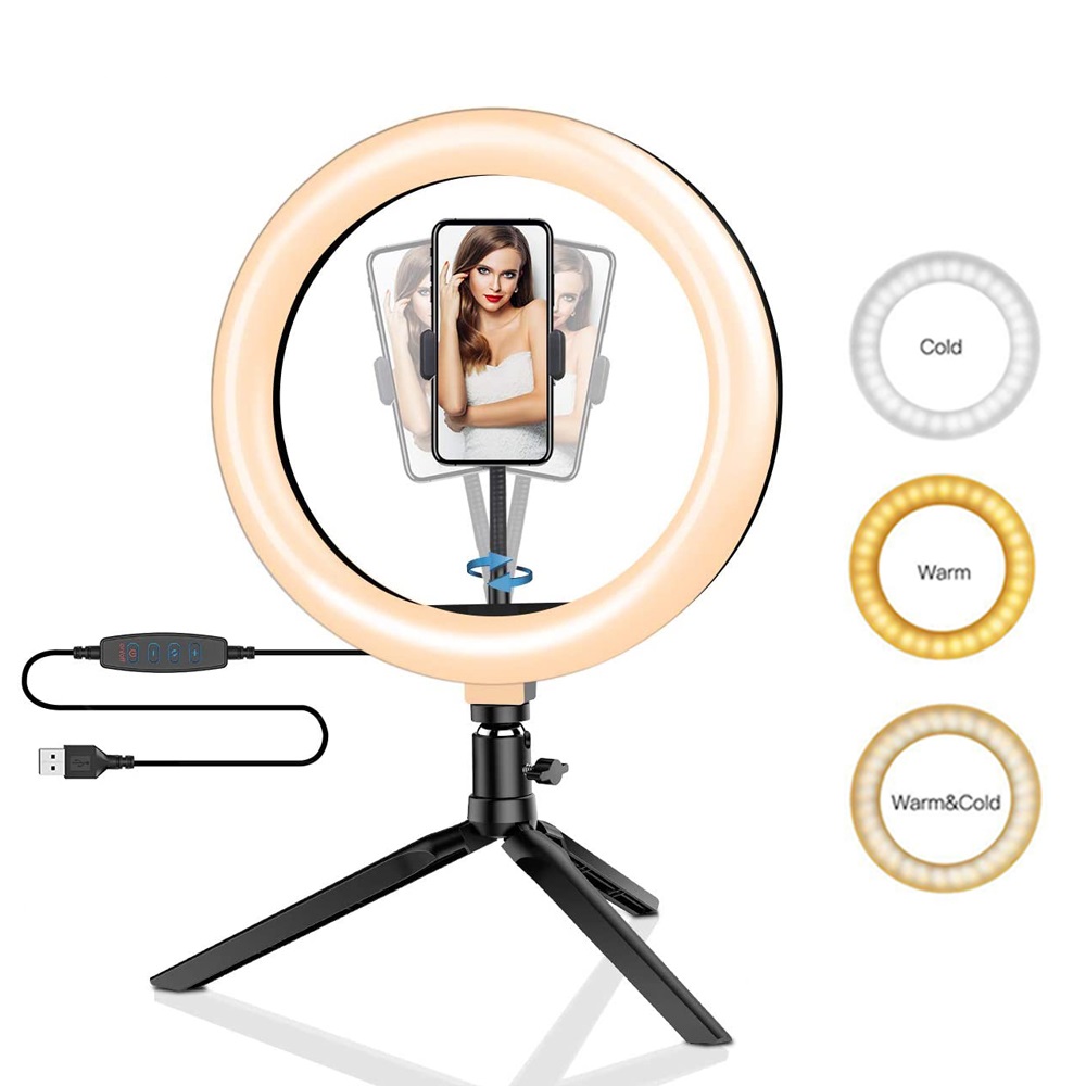 26cm 10 inch Led Ring Selfie L - Photography Lighting Set Up review and price