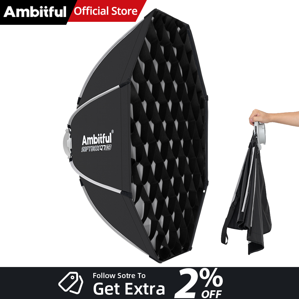 AMBITFUL Q7II 55/65/90cm Bowen - Photography Lighting Set Up review and price