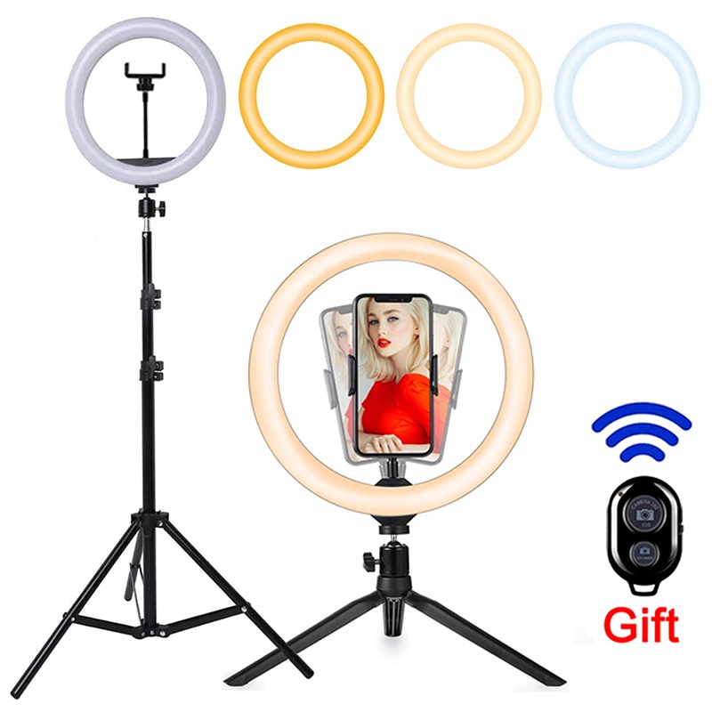 16/26/33cm LED Selfie Ring Lig - Photography Lighting Set Up review and price