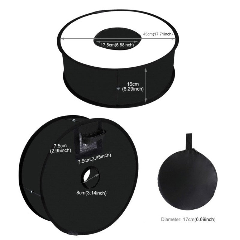 Foldable 45cm Ring‑flash Soft‑ - Photography Lighting Types review and price