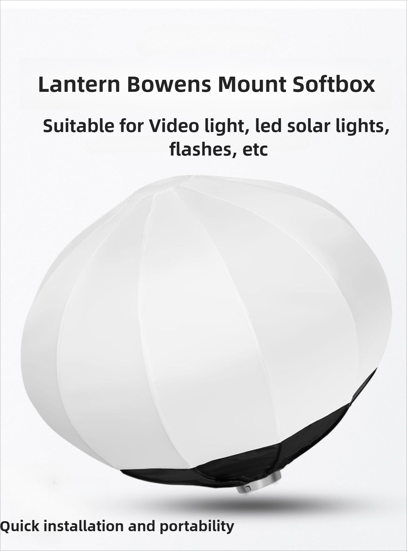 Globe Lantern Softbox 55cm 65c - Globe Modifier Round review and price