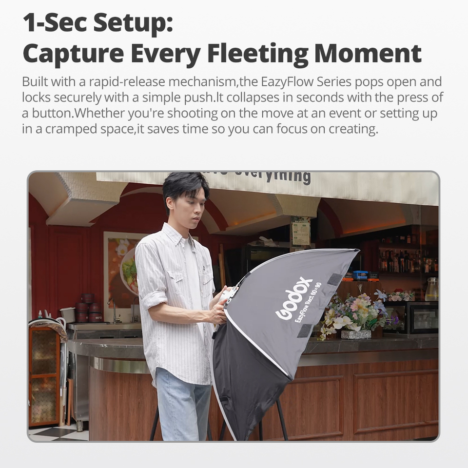 Godox EazyFlow series Foldable - Photography Lighting Set Up review and price